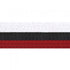 BOLD LOOK HALF/HALF BELTS WITH STRIPE-WHITE/RED/BLACK-1